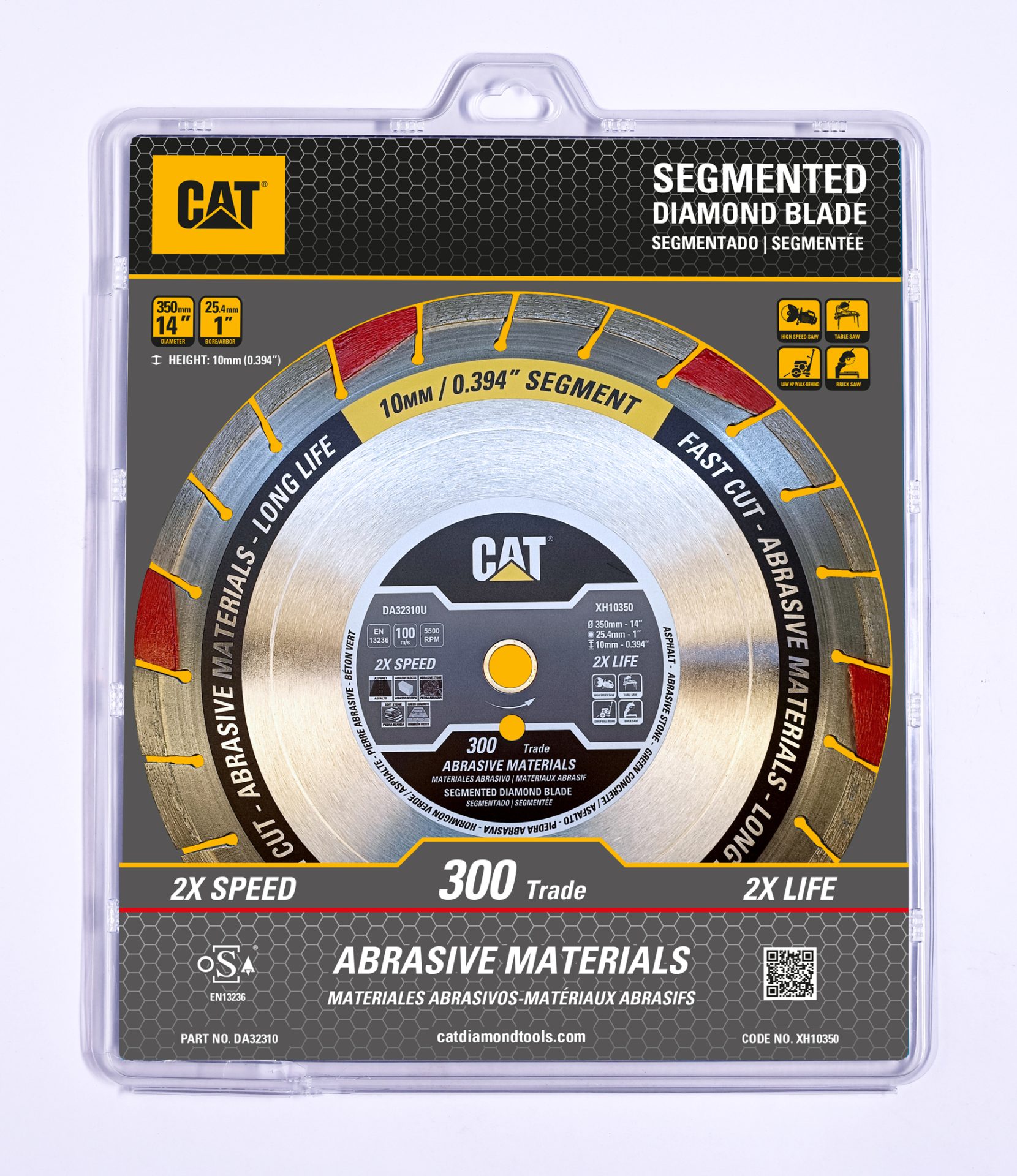 XH10 – Segmented Rim Diamond Blade